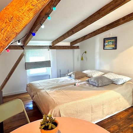 Ferienwohnung Pocztowka Spod Dachu Zoppot Exterior foto