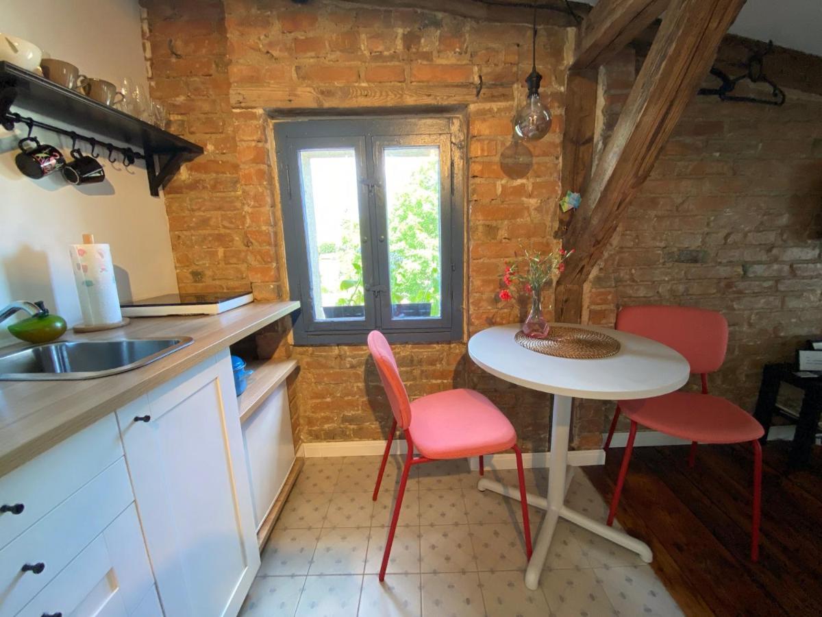 Ferienwohnung Pocztowka Spod Dachu Zoppot Exterior foto
