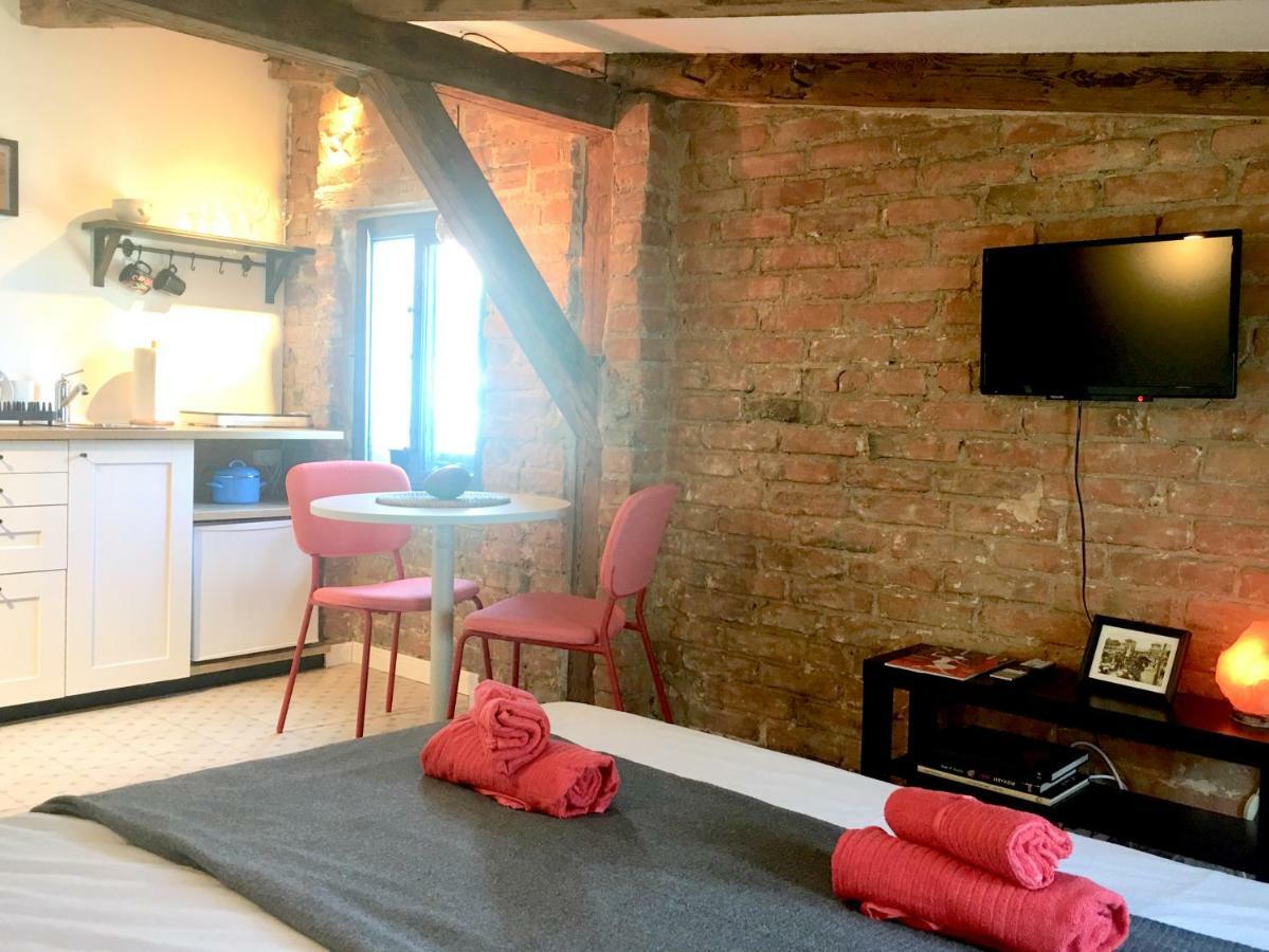 Ferienwohnung Pocztowka Spod Dachu Zoppot Exterior foto
