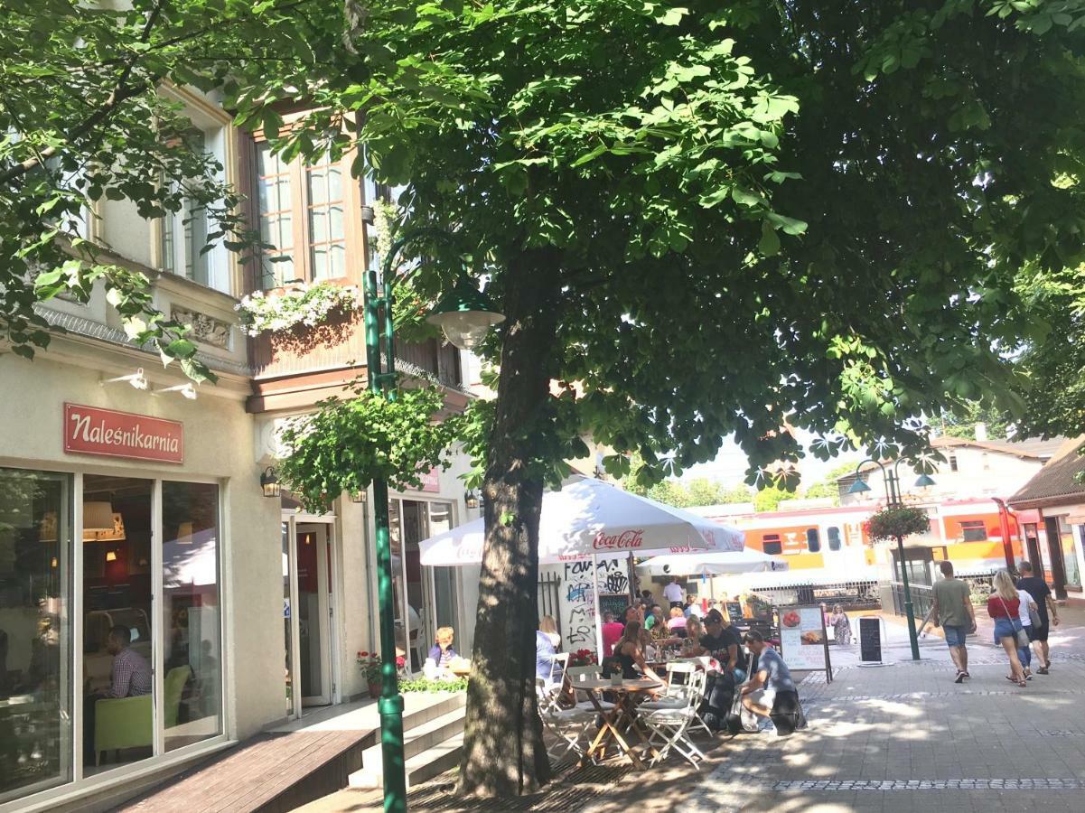 Ferienwohnung Pocztowka Spod Dachu Zoppot Exterior foto